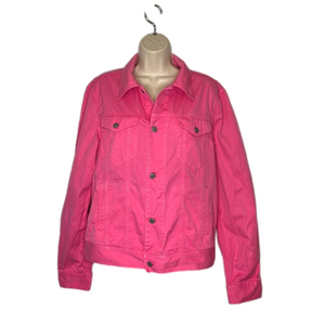 Sisley pink jean jacket